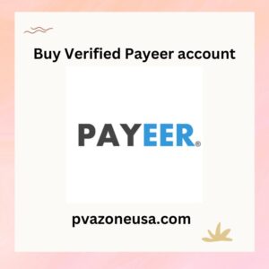 Buy Verified Payeer account